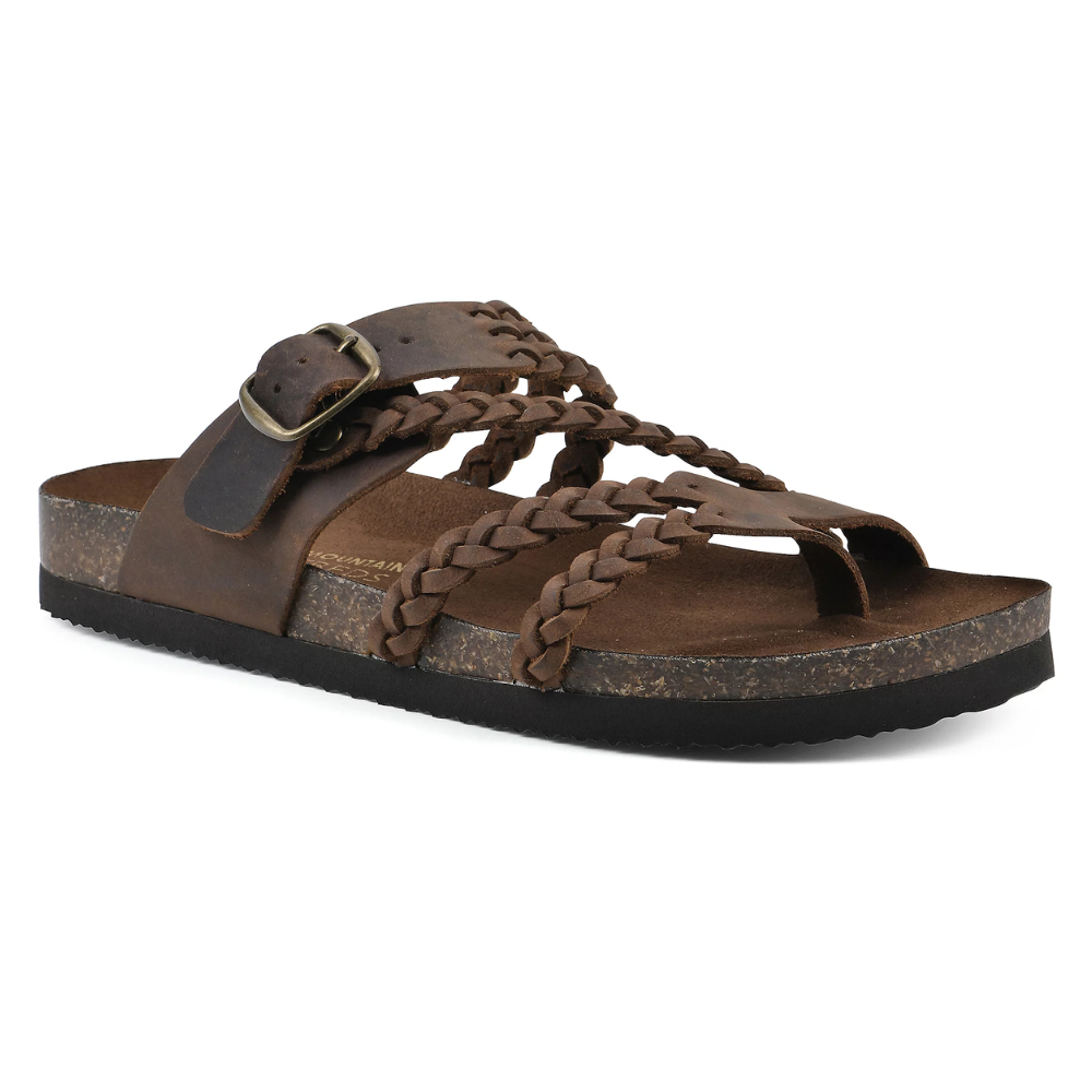 Hayleigh – Braided Cork Sandals